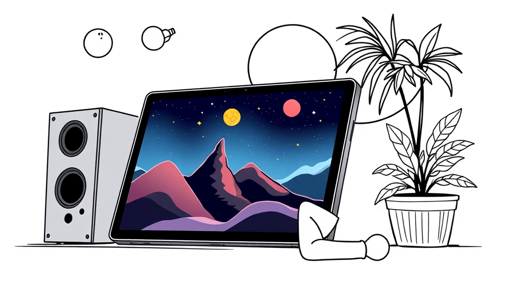 다양한 활용 팁 (illustration 스타일)