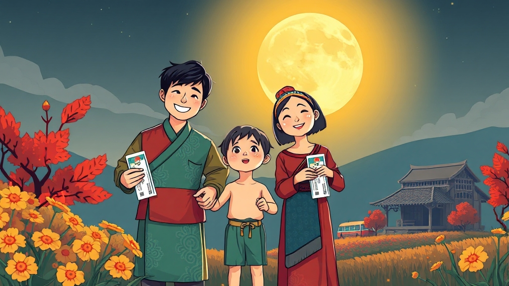 추석 예매, 왜 중요할까요? (cartoon 스타일)