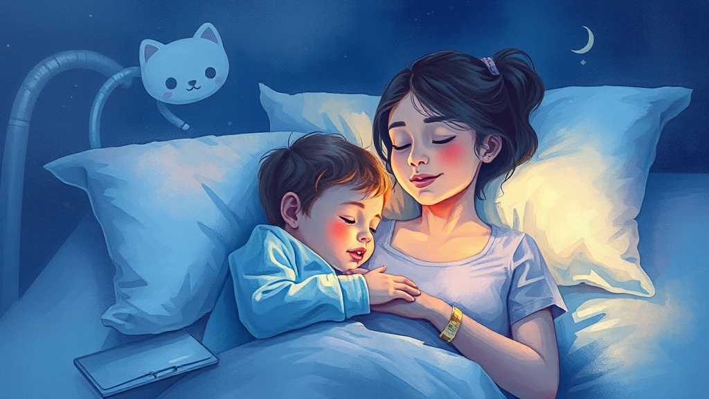 야간 소아과, 왜 필요할까? (watercolor 스타일)