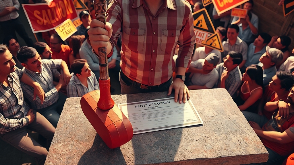 공매 입찰 시 주의사항: 권리분석 필수 (realistic 스타일)