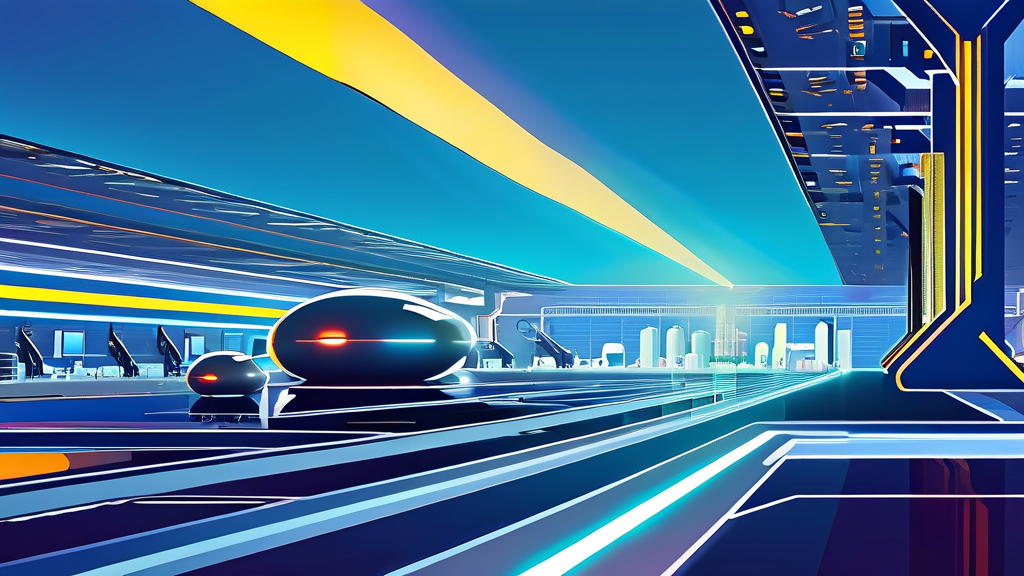 삼성전자의 투자 전략과 미래 시장 선점 (illustration 스타일)