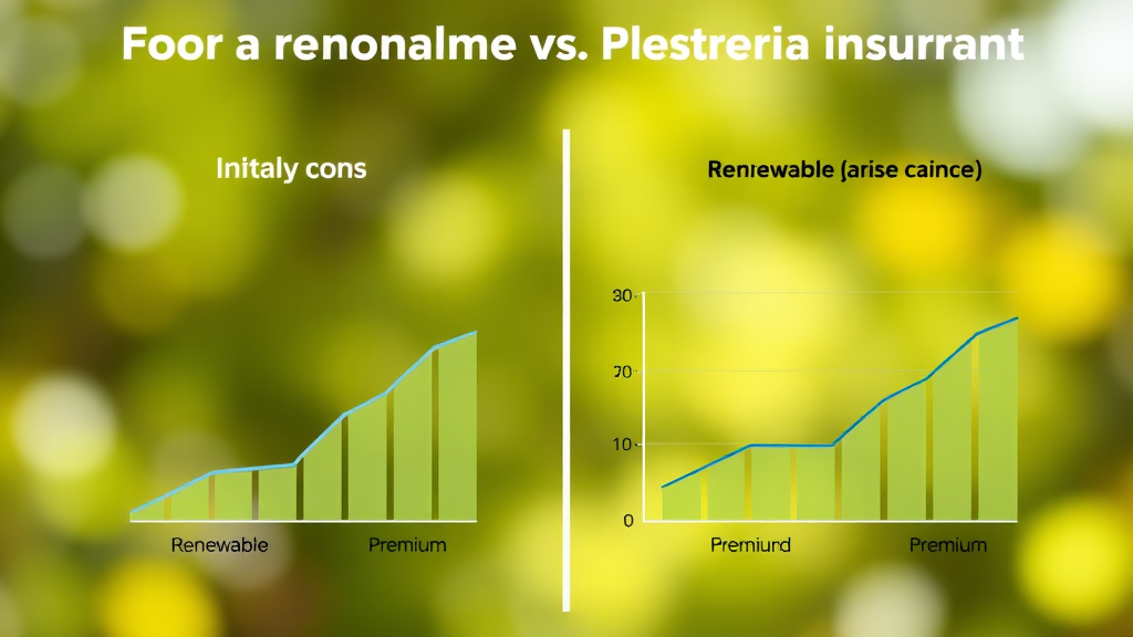 갱신형 vs 비갱신형: 나에게 맞는 선택은? (realistic 스타일)