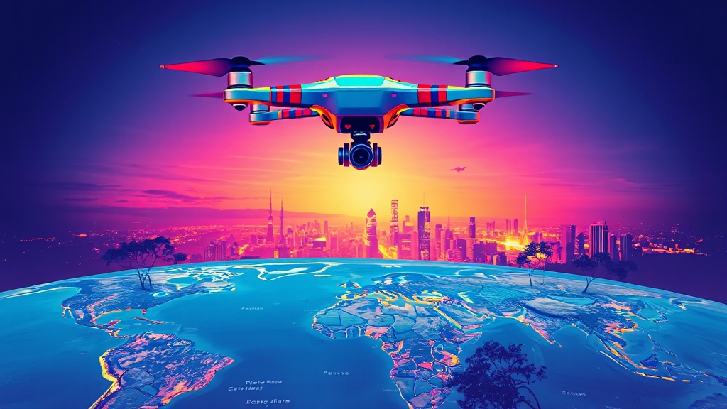 드론 시장, 현재 상황은? (popart 스타일)