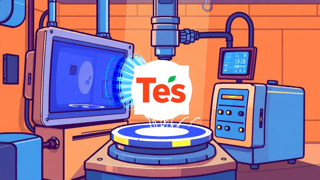 테스, 어떤 회사인가? (cartoon 스타일)