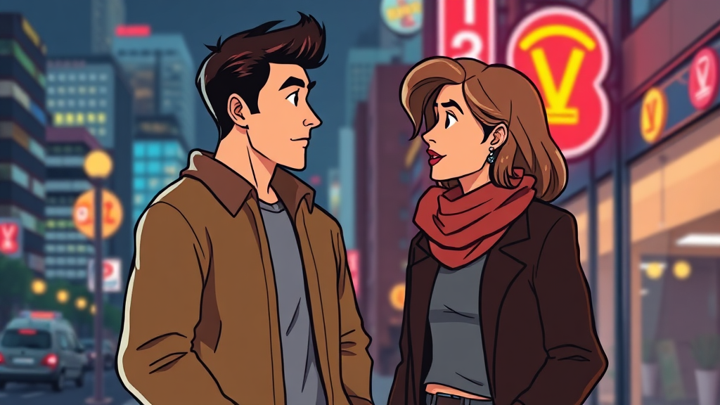 30기 자기소개 분석: 첫인상과 가치관 (cartoon 스타일)