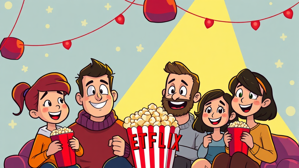 12월 한국 드라마 & 영화 업데이트 (cartoon 스타일)