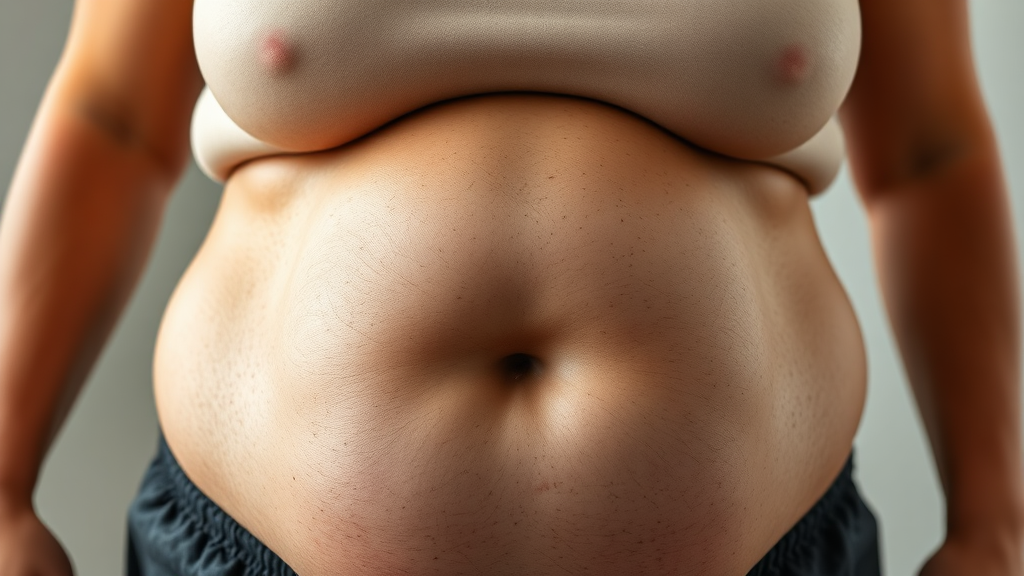 인슐린 저항성 증상: 자가 진단 체크리스트 (realistic 스타일)