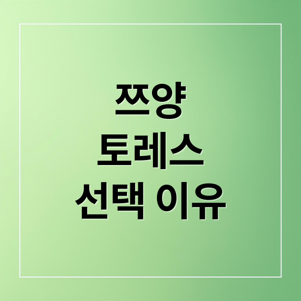 쯔양
토레스
선택 이유 (쯔양 토레스)