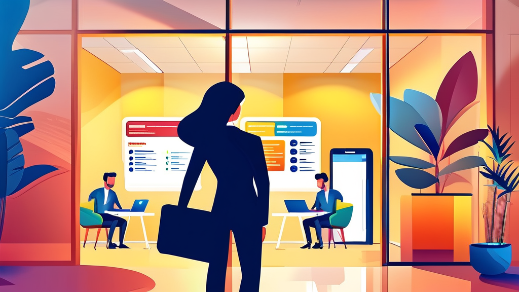 일자리센터와 민간 구인 정보 활용법 (cartoon 스타일)