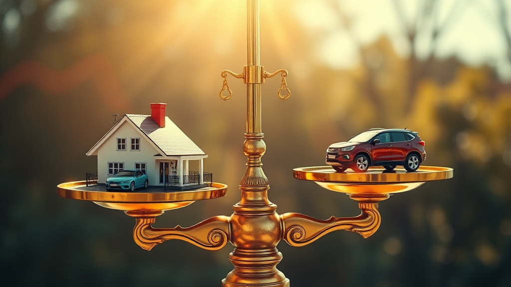 상속 재산 범위 및 평가 방식 (realistic 스타일)