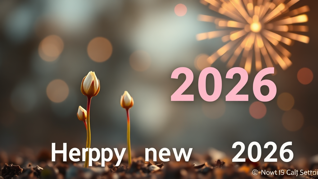 새해 관련 영어 표현 배우기 (realistic 스타일)