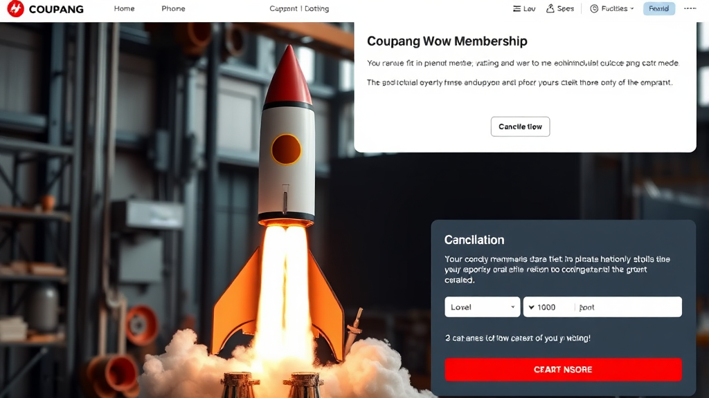 와우 멤버십 해지, 핵심 정보 (realistic 스타일)