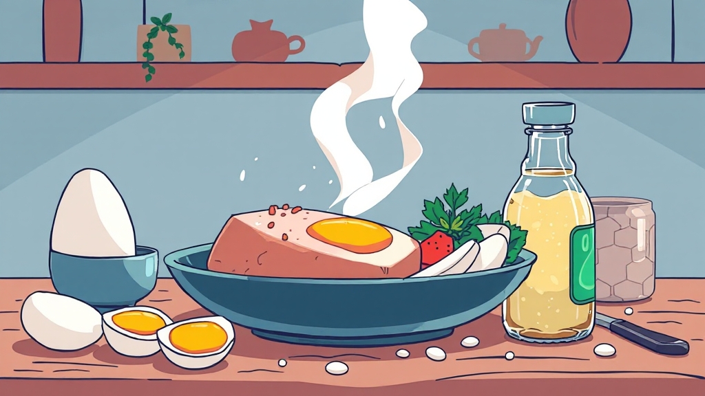 알부민 섭취, 어떻게 해야 할까요? (illustration 스타일)