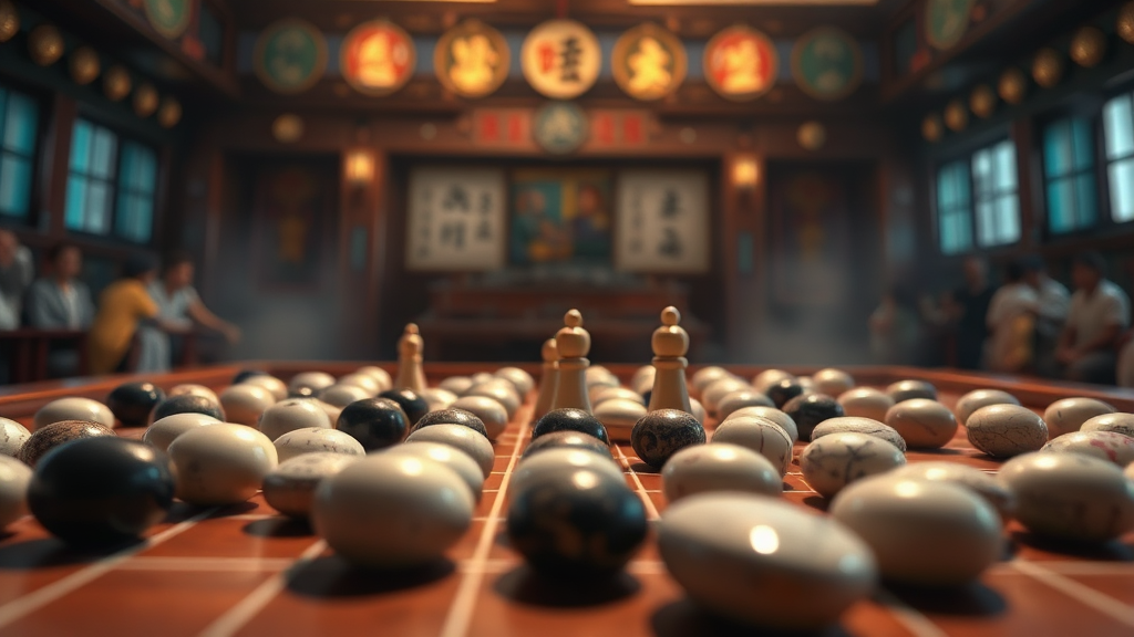 타이젬 바둑 소개 (realistic 스타일)