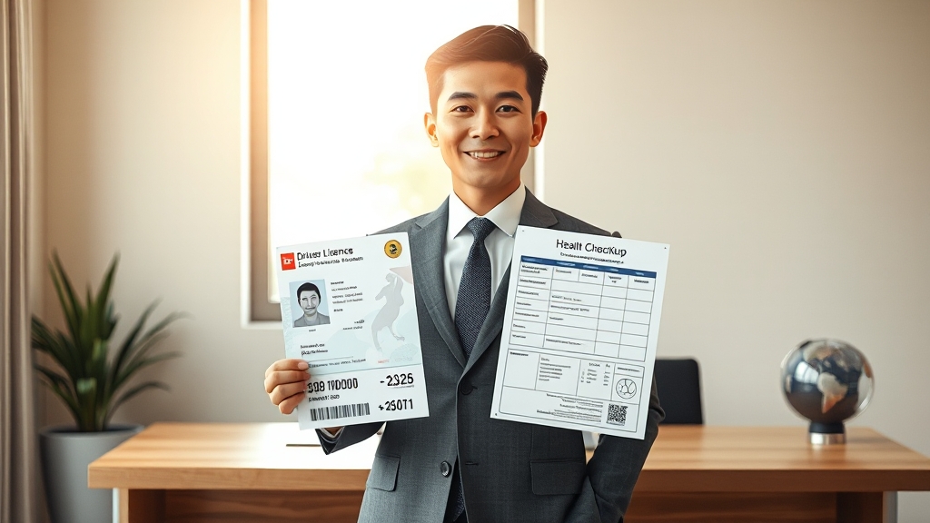 건강검진, 똑똑하게 활용하자! (realistic 스타일)