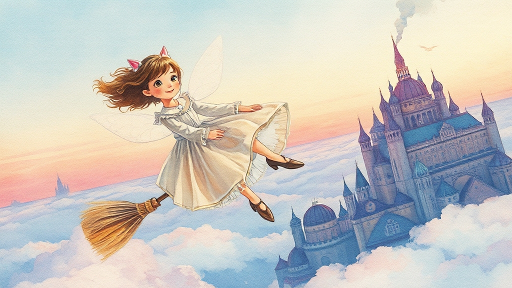 영화의 주제와 메시지 (watercolor 스타일)