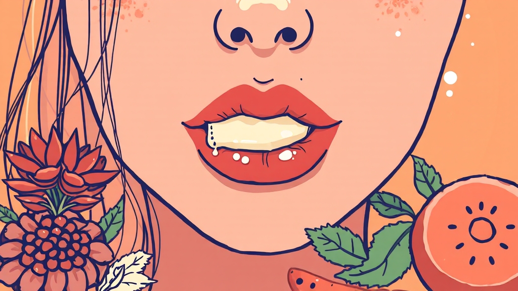 헤르페스 재발 방지 생활 습관 (illustration 스타일)