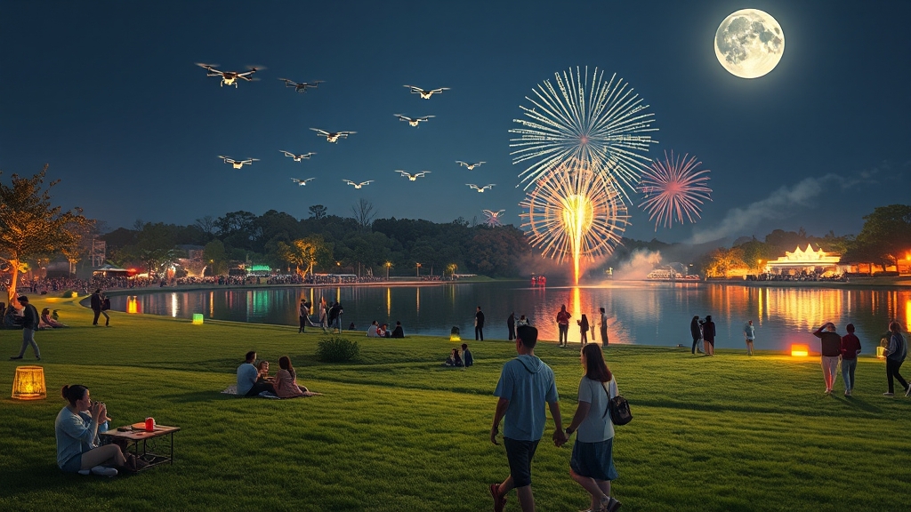 축제, 언제 어디서? (realistic 스타일)