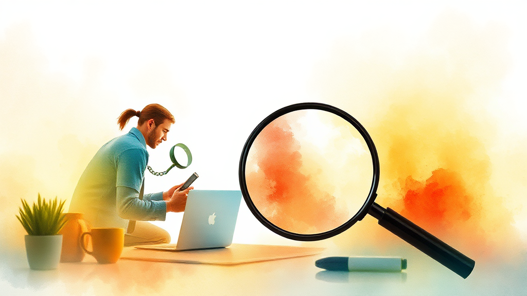 신고 대상 착오 (watercolor 스타일)