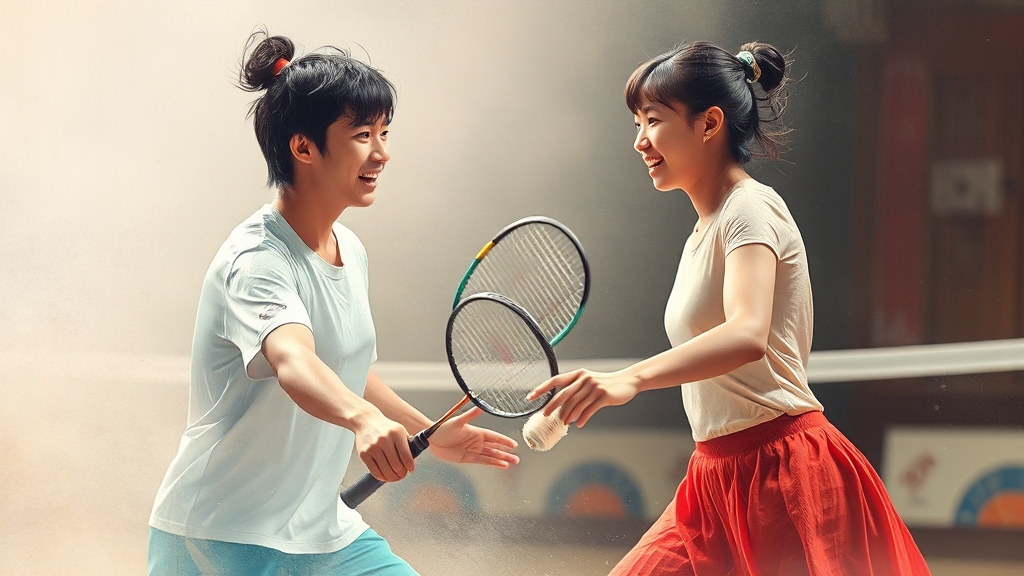 세기를 빛낼 라이벌 관계 (watercolor 스타일)