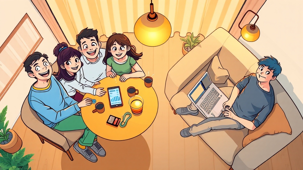 2026년 중위소득 핵심 요약 (cartoon 스타일)