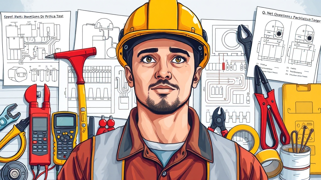 실기시험, 합격 전략은? (illustration 스타일)