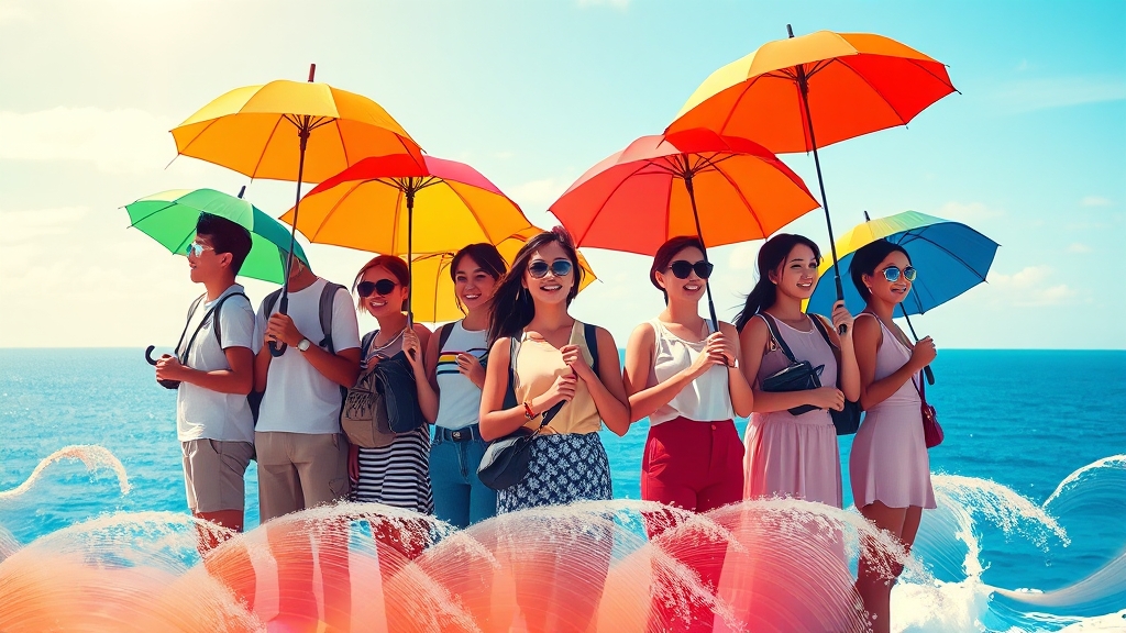 6월 제주도 날씨 완벽 가이드: 장마 시기부터 옷차림까지 (2025최신) 2 6월 제주 날씨 특징 (popart 스타일)