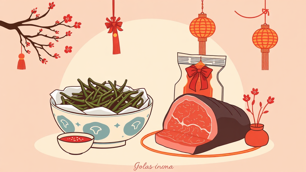 2026 설 선물, 뭐가 뜰까? (illustration 스타일)