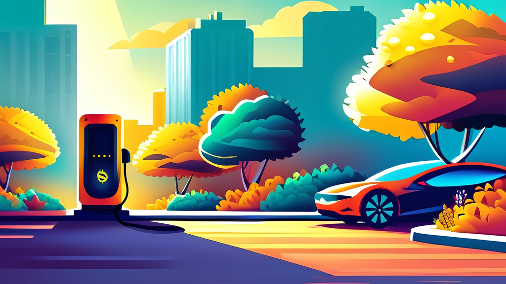 전기차 충전 요금 개편, 실제 체감 할인액은? (cartoon 스타일)