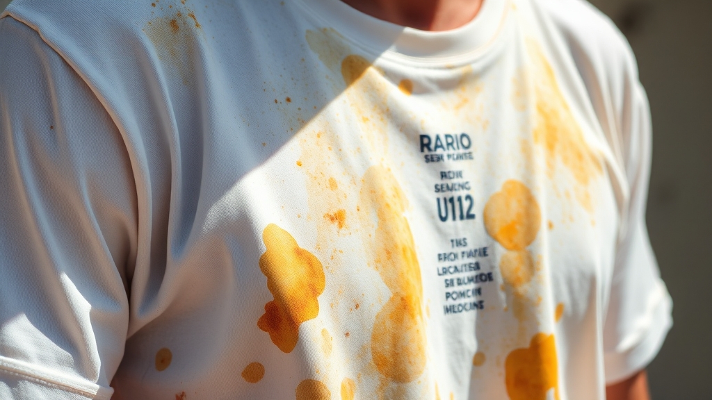 흰옷, 왜 누렇게 변할까? (realistic 스타일)