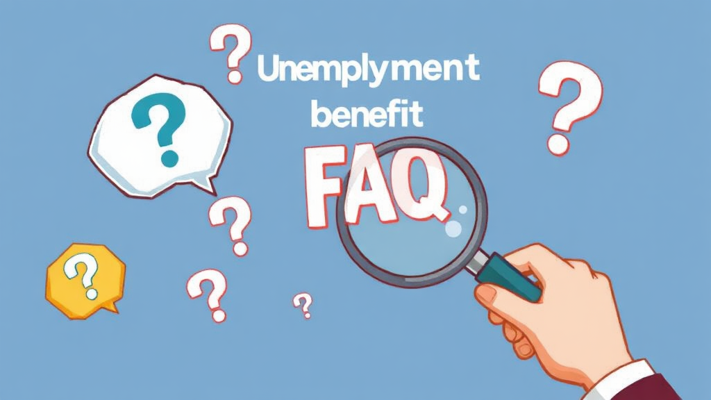 실업급여, 궁금증 해결! (FAQ) (cartoon 스타일)