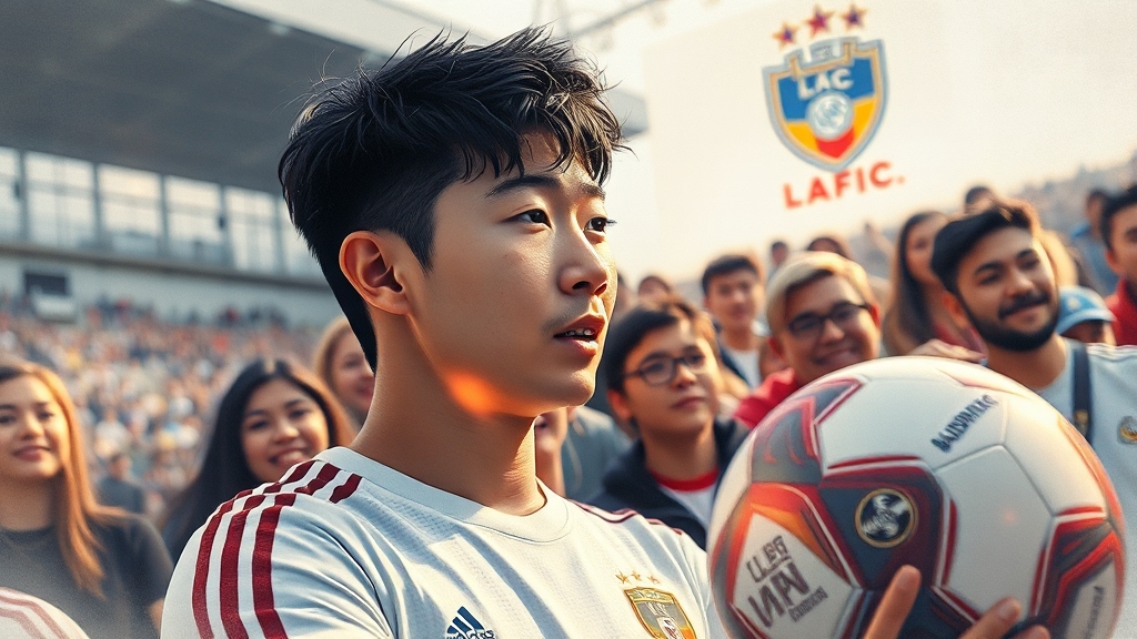 손흥민 LAFC 경기 일정 (watercolor 스타일)