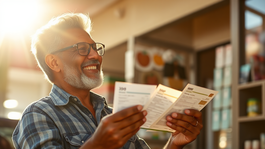 소상공인 지원금, 뭐가 있을까? (realistic 스타일)