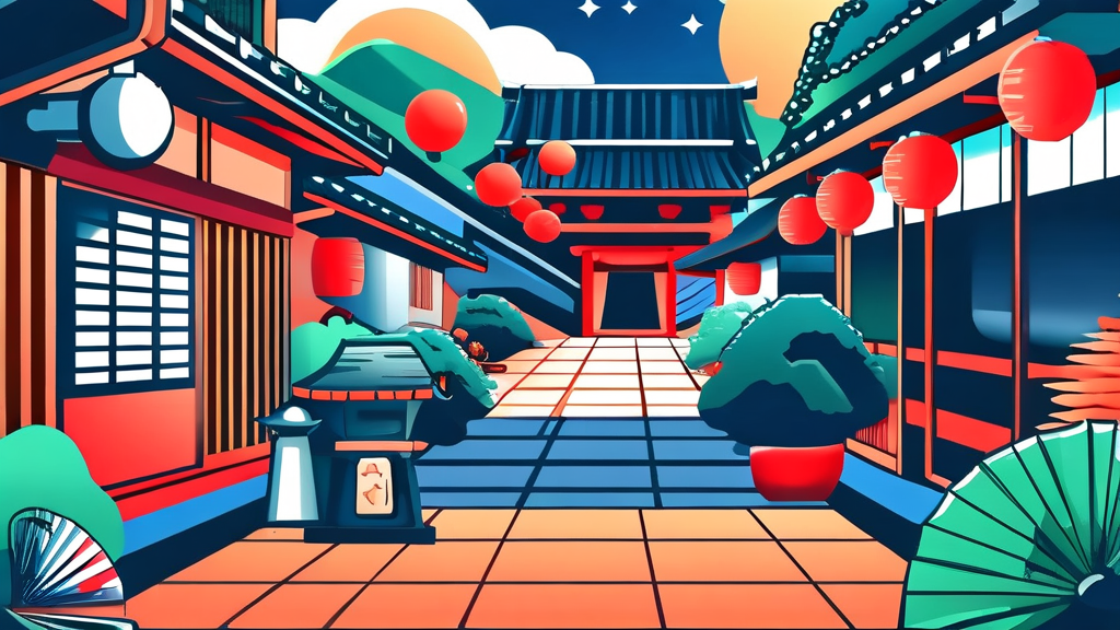 일본 입국 심사, 이것만 알면 문제없어요! (illustration 스타일)