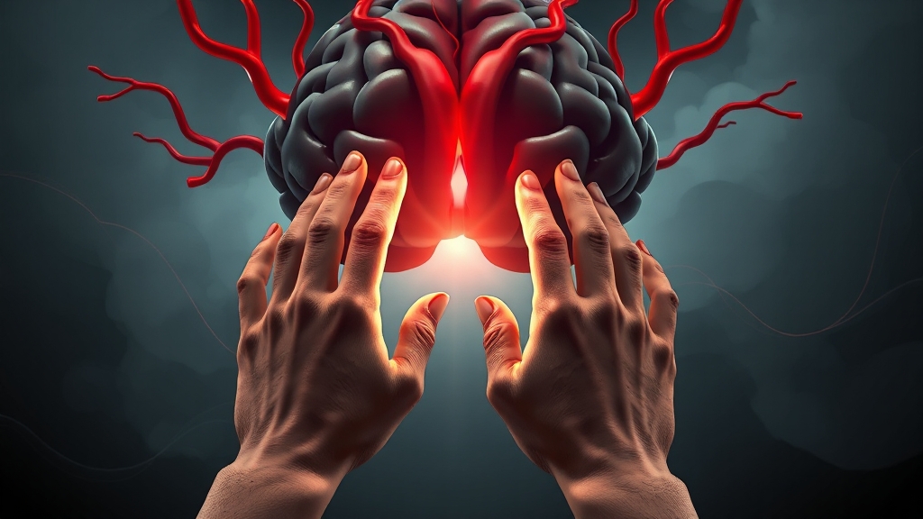 뇌경색, 궁금증을 해결해 드립니다! (FAQ) (illustration 스타일)