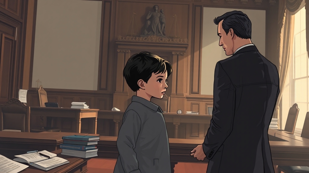 아동 학대 신고 후 초기 대응 (illustration 스타일)