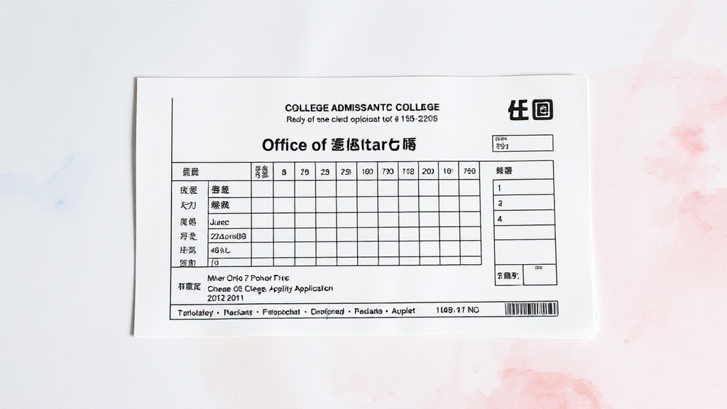 오프라인 발급 절차 및 주의사항 (watercolor 스타일)