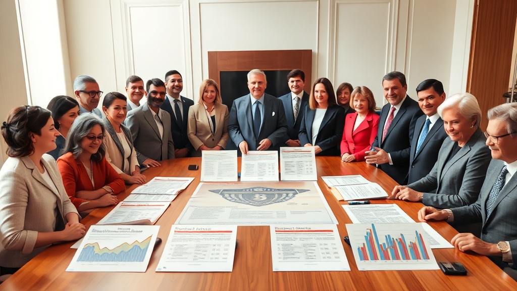 미국 가상자산 3대 법안과의 관계는? (realistic 스타일)