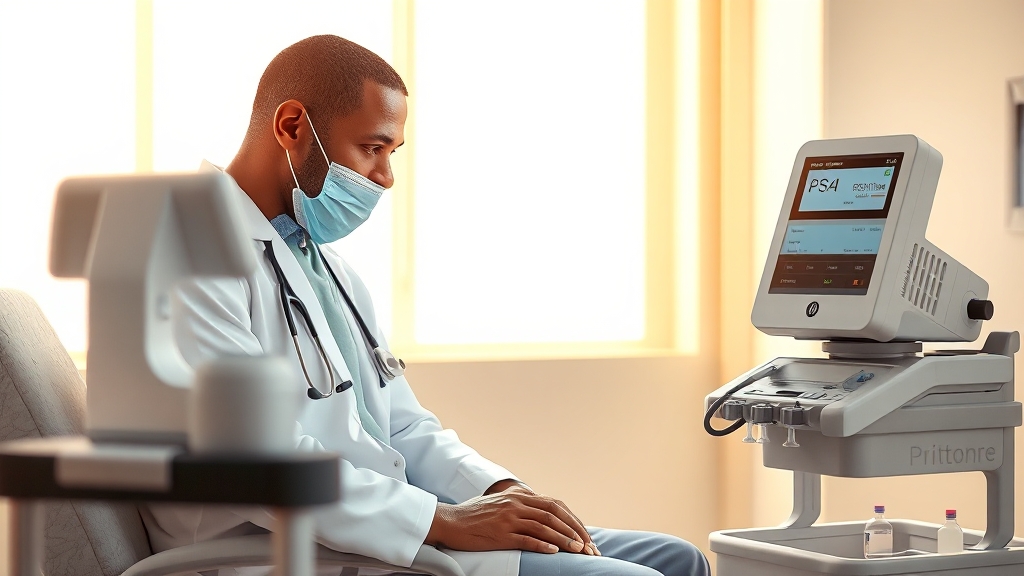 PSA 검사, 언제 받아야 할까요? (realistic 스타일)