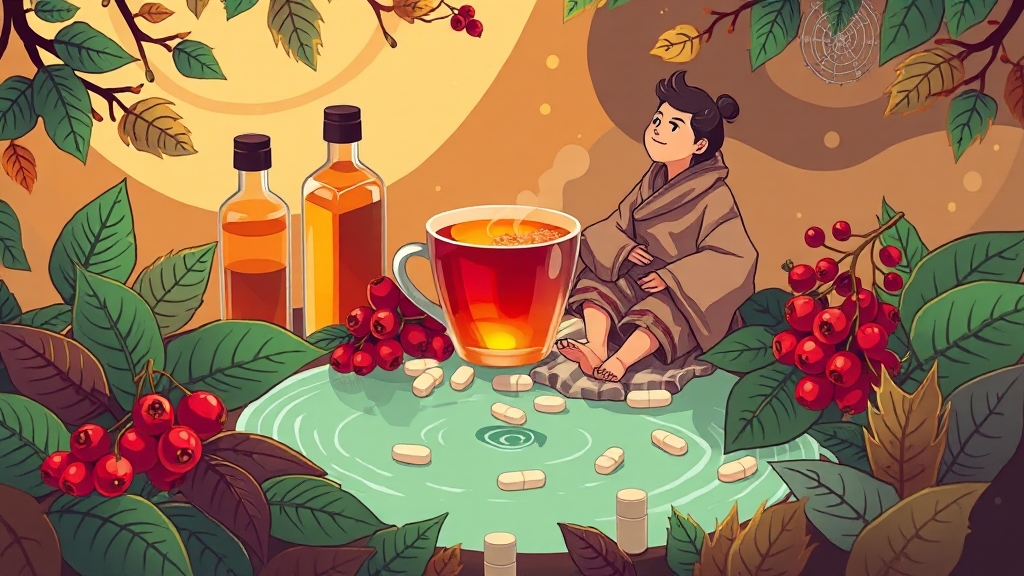 마가목 섭취 방법: 효과적인 활용법 (cartoon 스타일)