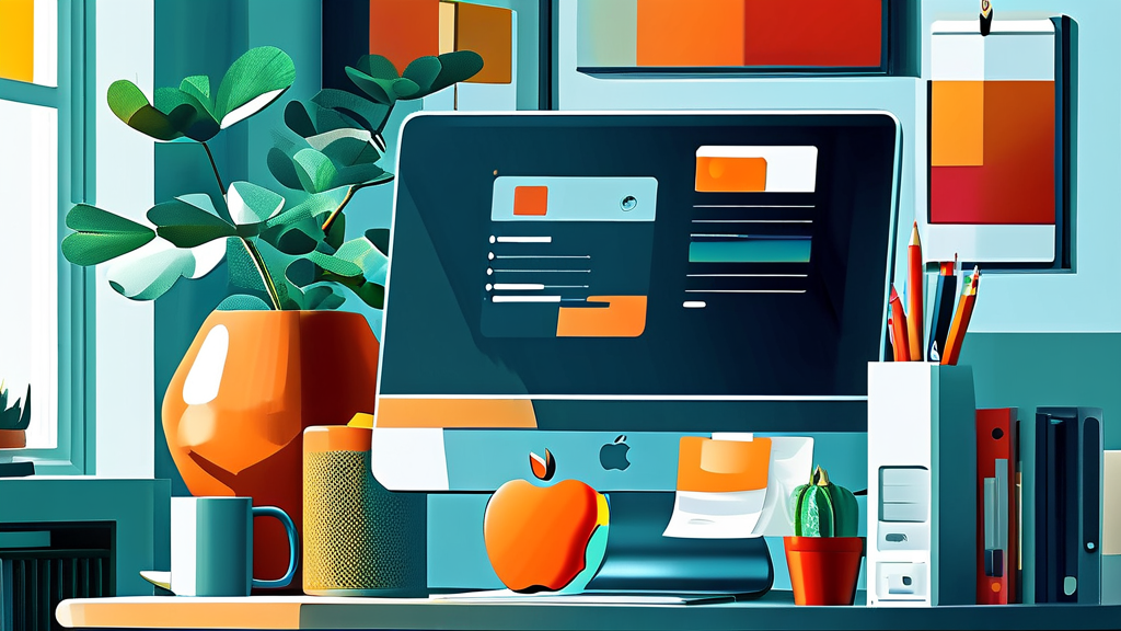 아이클라우드, 스마트한 기기 간 파일 공유의 시작 (illustration 스타일)