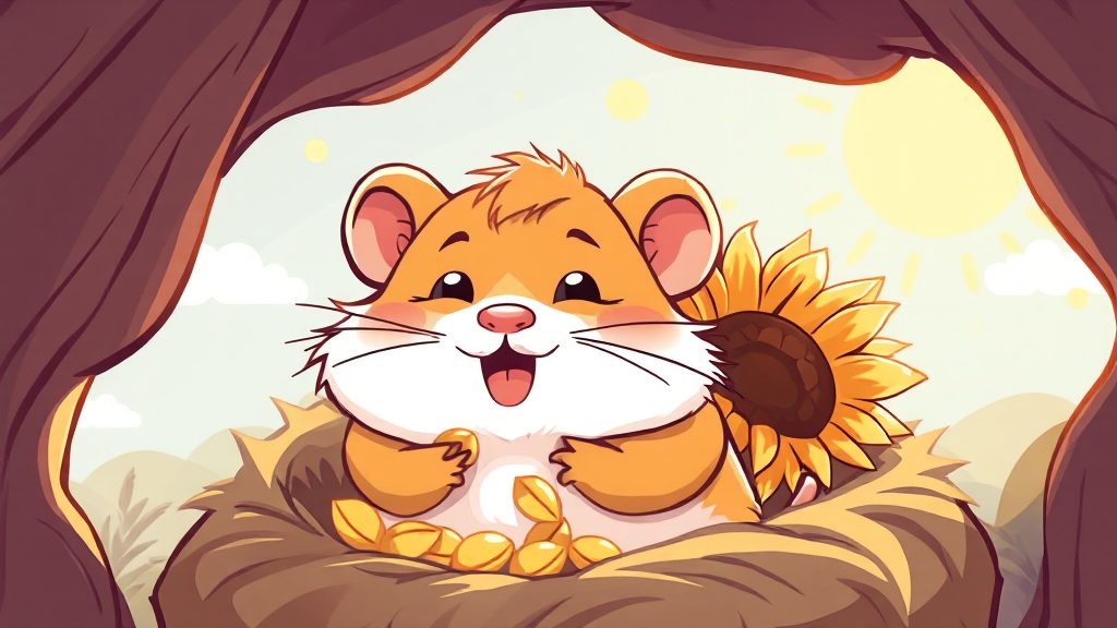 햄스터 수명, 얼마나 살까? (cartoon 스타일)