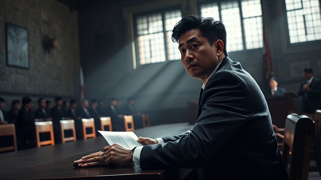 입시 비리 수사, 김도완 검사 역할 (realistic 스타일)