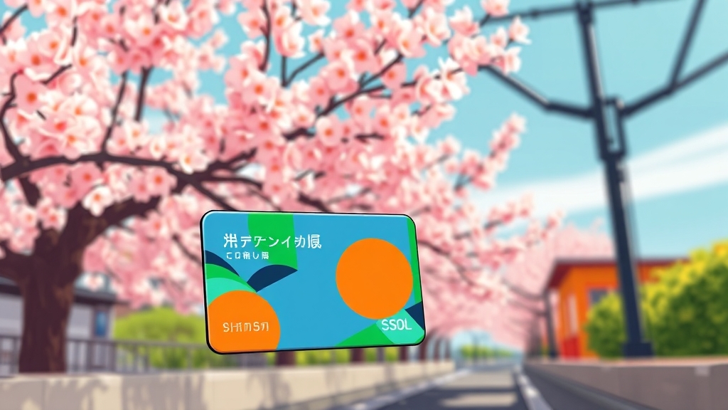 교통카드 기능 카드 추천 (cartoon 스타일)