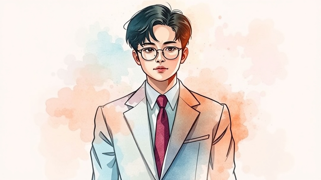 영혼 체인지, 핵심 재미! (watercolor 스타일)