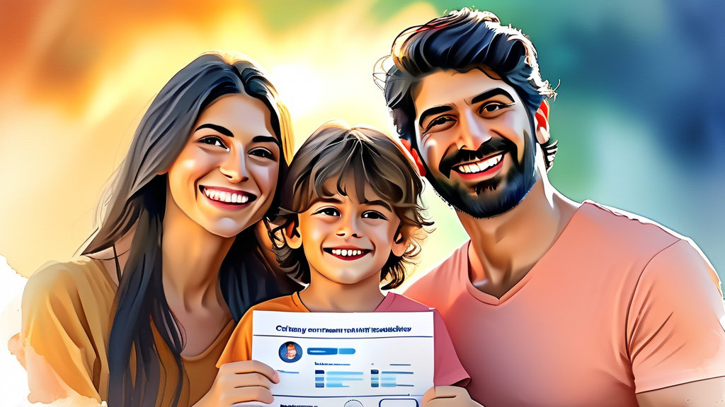 자녀장려금 관련 자주 묻는 질문 (watercolor 스타일)