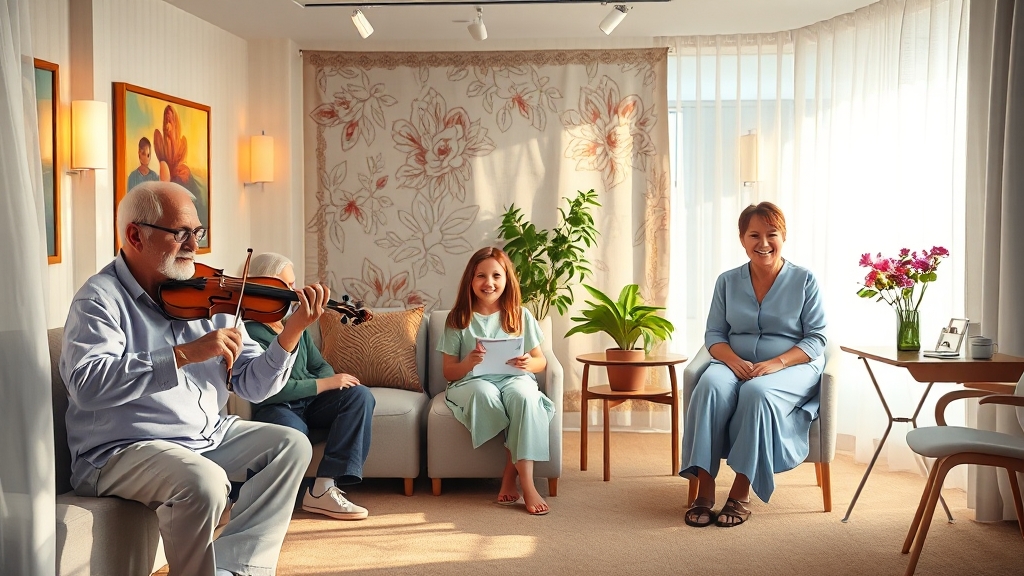 삶의 질 향상을 위한 심리적 지원 (realistic 스타일)