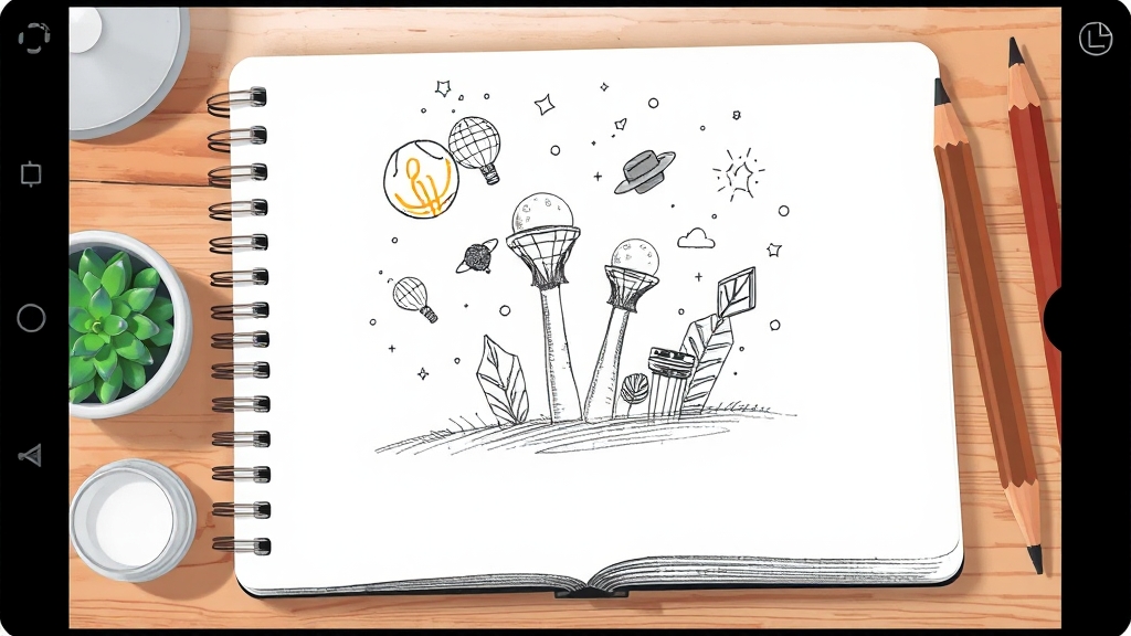 페이퍼 AI 앱, 사용 편의성은? (illustration 스타일)