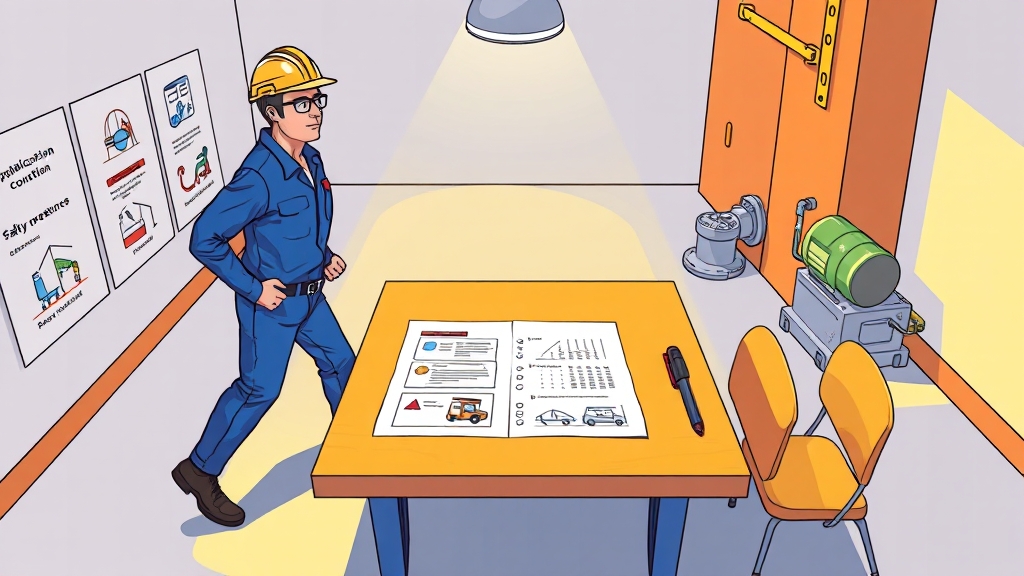 응시 조건 및 시험 과목 (cartoon 스타일)