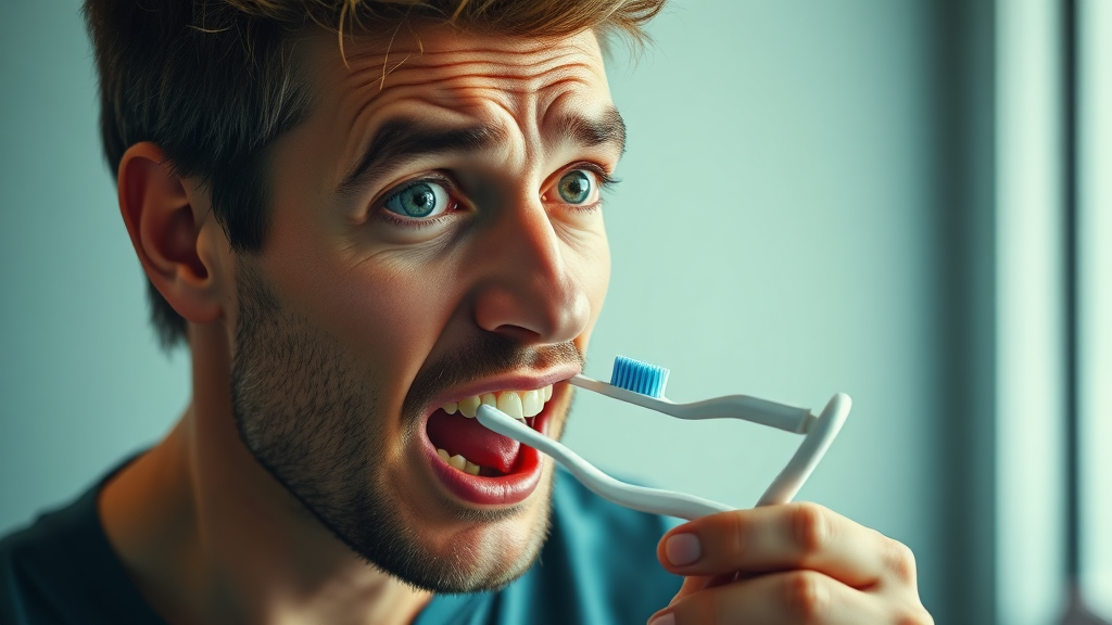 2080 치약, 왜 문제가 됐을까? (realistic 스타일)